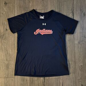 Cleveland Indians Under Armour Men’s T shirt Size Large